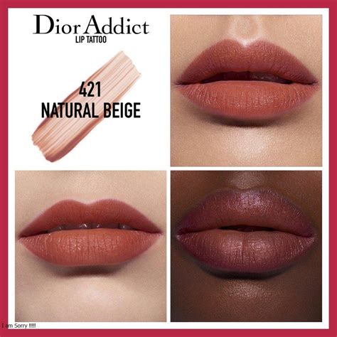 christian dior addict lip tattoo